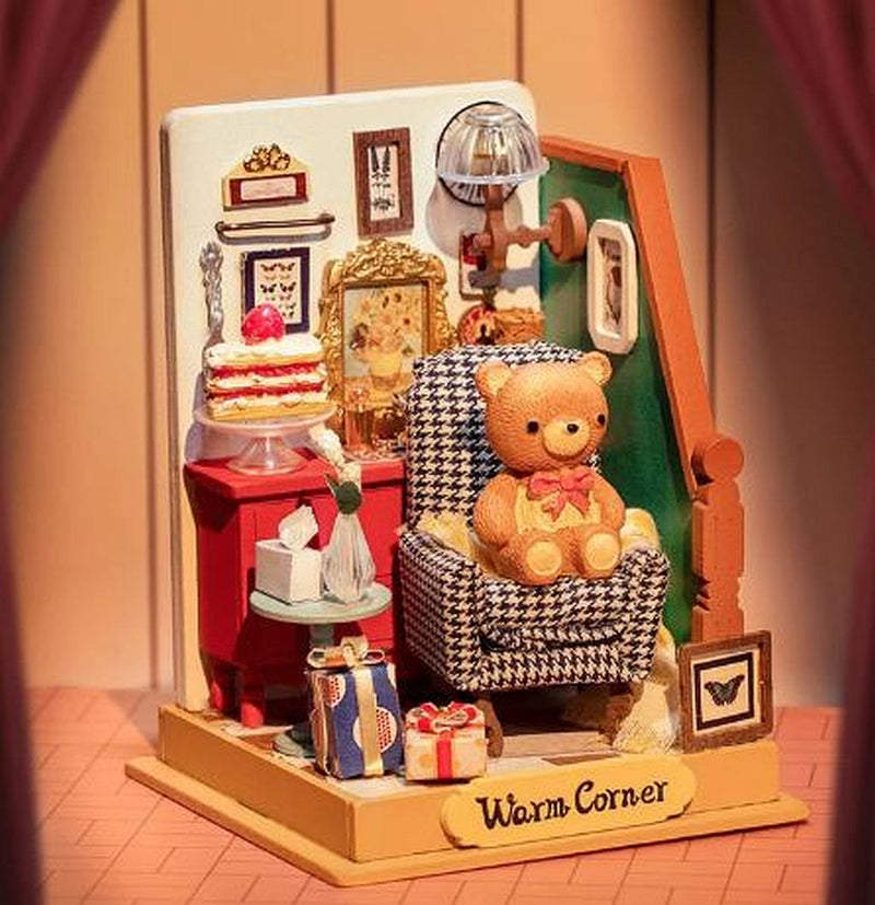 Robotime DS028 Rolife Holiday Living Room DIY Miniature House