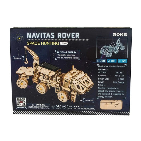 Robotime LS504 Space Hunting; Navitas Rover (Hermes Rover)