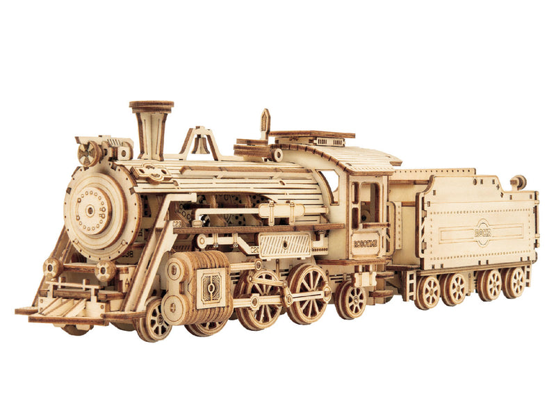 Robotime MC501 Scale Model Vehicles; Prime Steam Express
