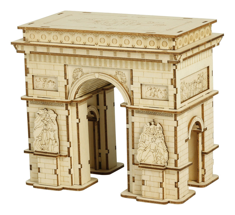 Robotime TG502 Classic 3D Wood Puzzles; Arc de Triomphe