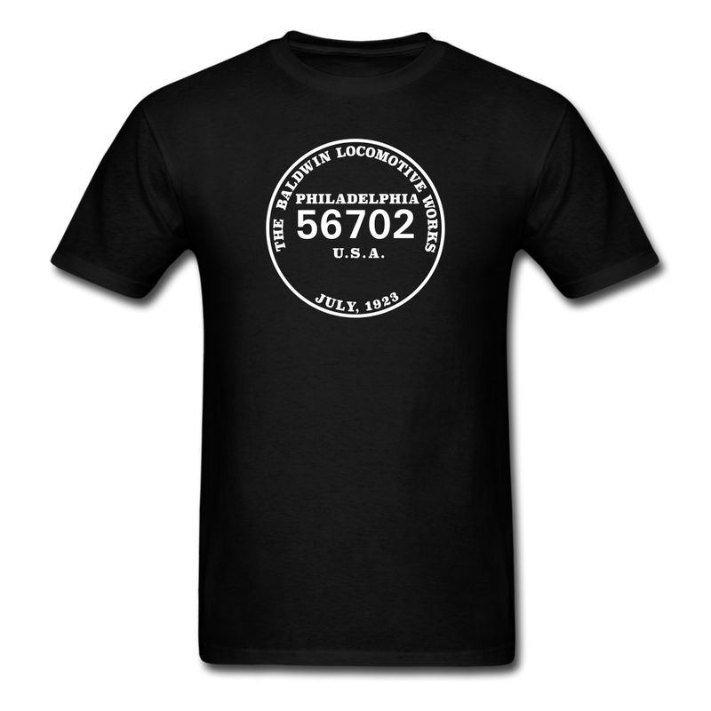 Baldwin Locomotive Works Builder's Plate - Unisex Classic T-Shirt - black