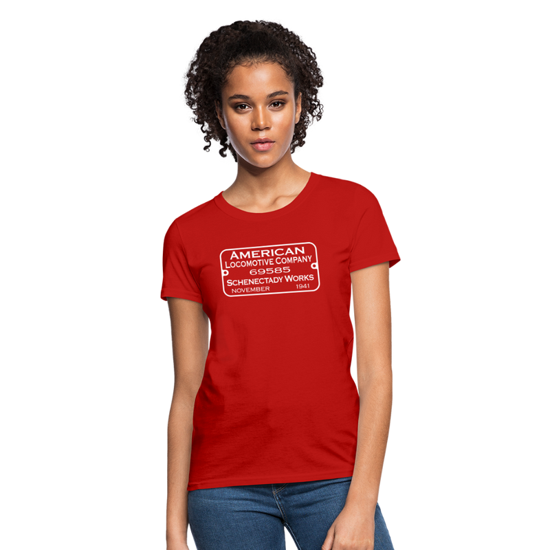 ALCO Builder's Plate - Women's T-Shirt - red