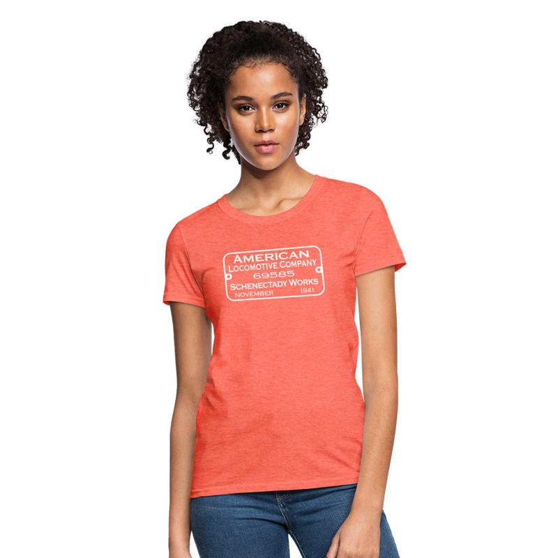ALCO Builder's Plate - Women's T-Shirt - heather coral