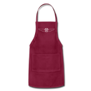 Pennsylvania Streamlined K4 Winged Herald - Adjustable Apron - burgundy