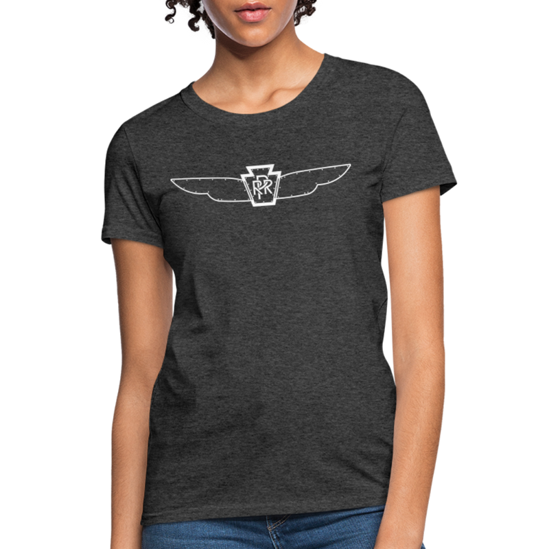 Pennsylvania Streamlined K4 Wings Herald - Women's T-Shirt - heather black