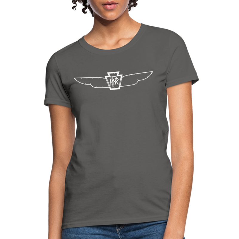Pennsylvania Streamlined K4 Wings Herald - Women's T-Shirt - charcoal