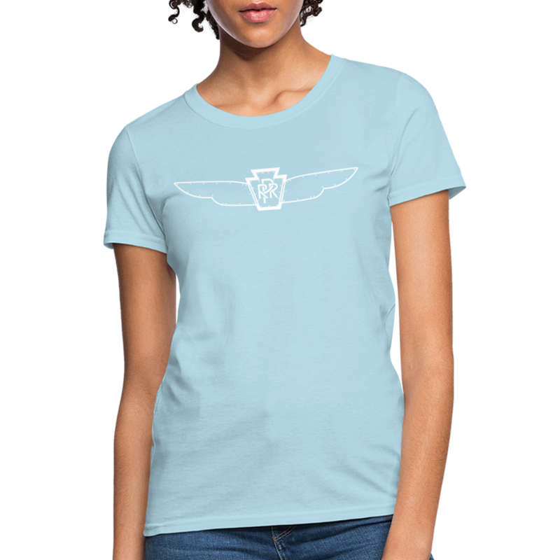 Pennsylvania Streamlined K4 Wings Herald - Women's T-Shirt - powder blue