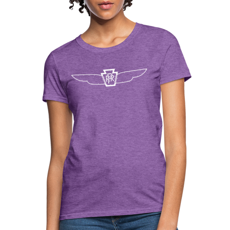 Pennsylvania Streamlined K4 Wings Herald - Women's T-Shirt - purple heather