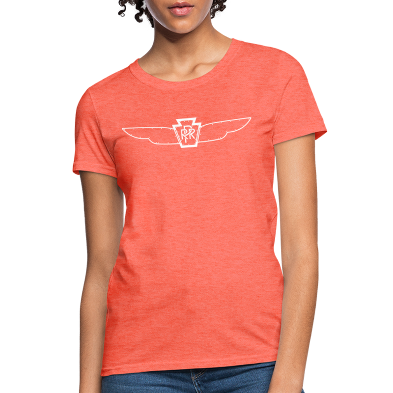 Pennsylvania Streamlined K4 Wings Herald - Women's T-Shirt - heather coral