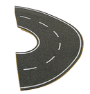 Busch Gmbh & Co Kg 7099 Street Curve - Matches 1-1/2" 4cm Wide Lane, 4-3/4" 12cm Diameter, N Scale