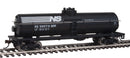 WalthersTrainline 931-1447 Tank Car - Ready to Run - Norfolk Southern (black, white), HO Scale