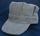 Brooklyn Peddler 4 Toddler Engineer Cap -- Blue
