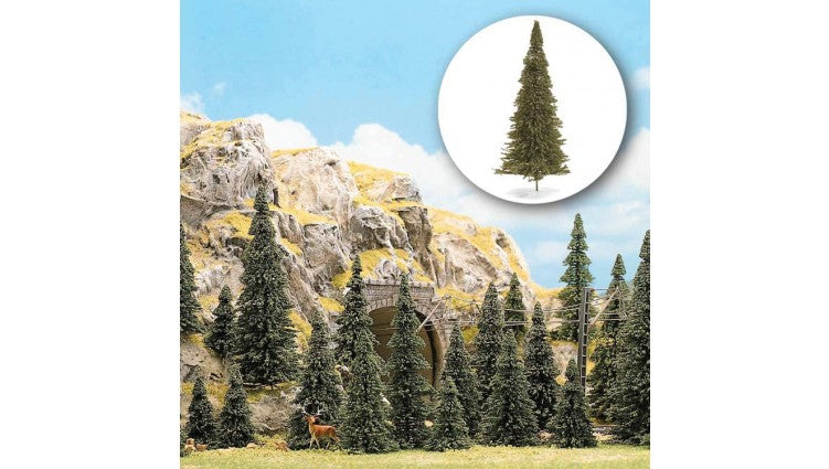 Busch Gmbh & Co Kg 6571 Trees - Coniferous pkg(30) -- Pine Set - 1-3/16 to 2-3/16" 3 to 6cm Tall, N Scale