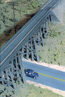 Walthers Cornerstone 933-3147 Trestle w/Deck Girder Bridge - Kit - 15-1/2 x 4 x 4" 38.7 x 10 x 10cm, HO Scale