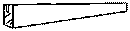 Northeastern Scale Lumber 880 Window Sash -- 3/16 x 22", I Scale