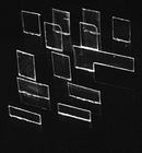 Cannon & Company 1505 Windows - Laser Cut "Glass" -- For Cab Kits