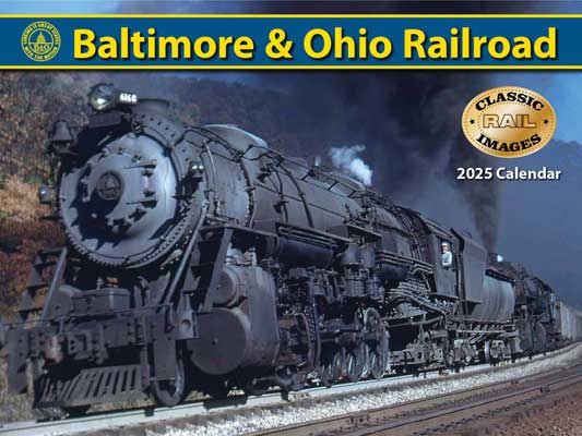 Tidemark 5032 Baltimore & Ohio Railroad 2025 Calendar -- 11 x 14"  27.9 x 35.6cm