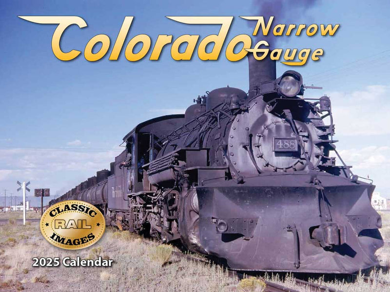 Tidemark 5063 Colorado Narrow Gauge 2025 Calendar -- 11 x 14"  27.9 x 35.6cm