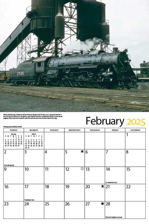 Tidemark 5094 Illinois Central 2025 Calendar -- 11 x 14"  27.9 x 35.6cm