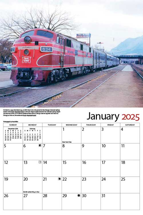 Tidemark 5131 Rock Island 2025 Calendar -- 11 x 14"  27.9 x 35.6cm