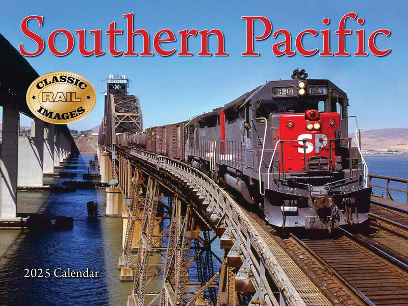 Tidemark 5193 Southern Pacific 2025 Calendar -- 11 x 14"  27.9 x 35.6cm