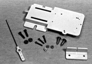 Rix Products HO 628-0005 Rix Rax Flat Under-Layout Mounting Bracket for Twin Coil Switch Machines