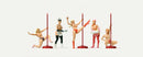 Merten HO 0212556 Nightlife 5 Exotic Dancers with 3 Poles