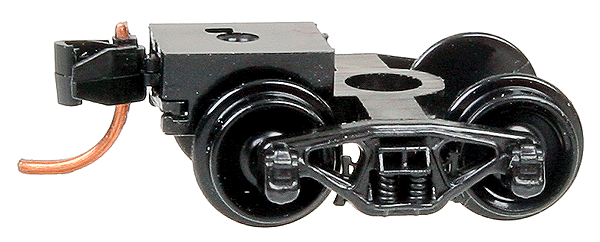 Micro Trains Line 310032  Roller-Bearing Trucks -- With Medium Extended Couplers (Black) 10 Pairs, N Scale