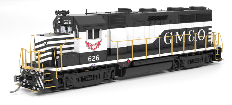 PREORDER Broadway Limited Imports HO 10016 EMD GP35, Gulf Mobile & Ohio 633, As-Delivered Scheme, No-Sound / DCC-Ready