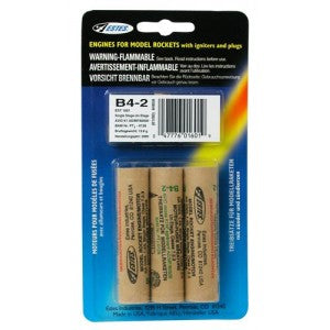 Estes Rockets 10018 B4-2 STD ENG 18MM-PO BAG