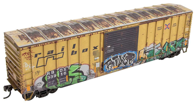 PREORDER Micro Trains Line 5600 002 HO 50' Exterior-Post Modern Boxcar - Kit -- Railbox