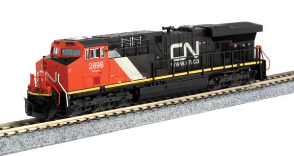 Kato 176-8951-DCC GE ES44AC GEVO - DCC -- Canadian National