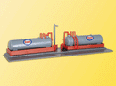 Kibri N 37430 Diesel Oil Station, 5-1/2 x 1-5/8" 14 x 4cm