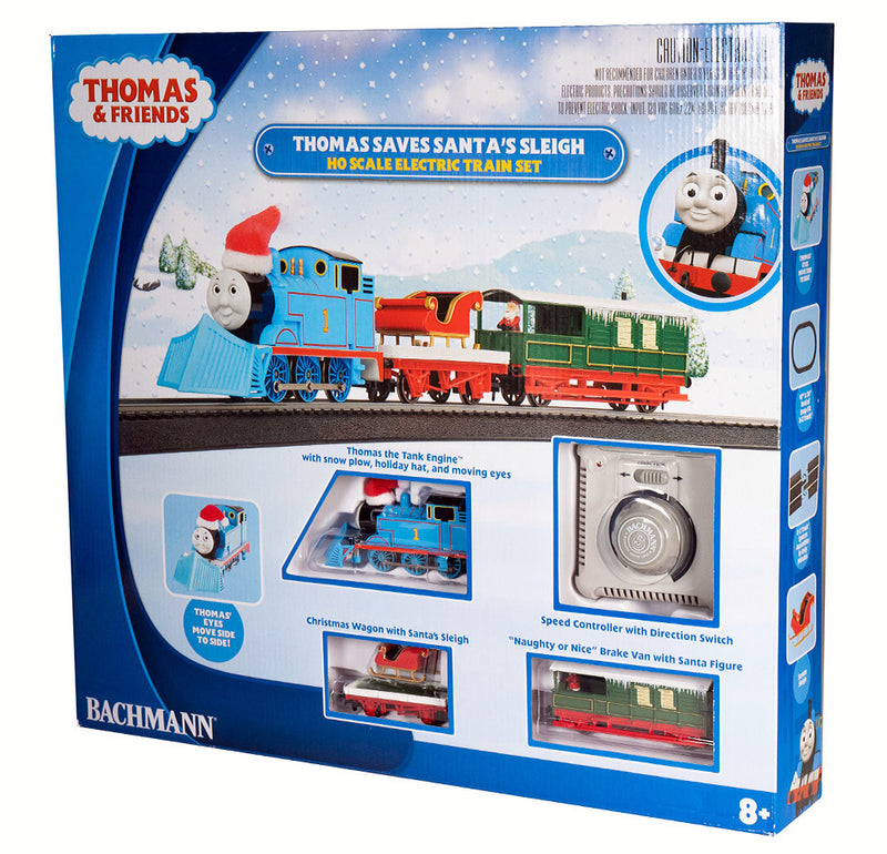 Bachmann HO 00773 Thomas & Friends, Thomas Saves Santa's Sleigh Set