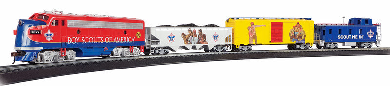 Bachmann HO 00775 Boy Scouts of America All-American Train Set