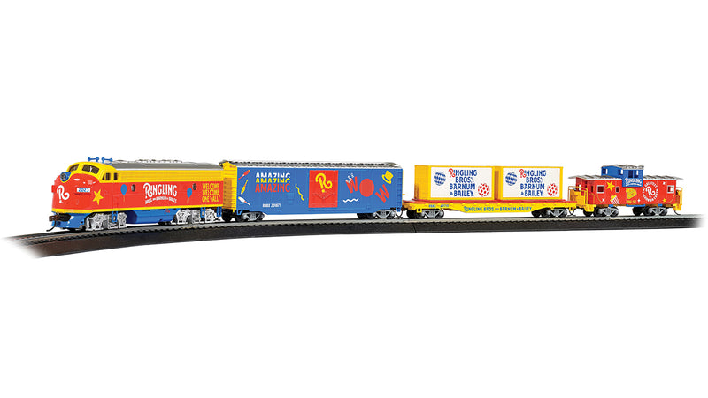 Bachmann 780 Circus Spectacular Train Set - Standard DC, HO