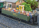 PREORDER LGB HO L32358 Open-Air Observation Car, 2026 LGB Club Car, Saxon Oberlausitz (Era VI, green)