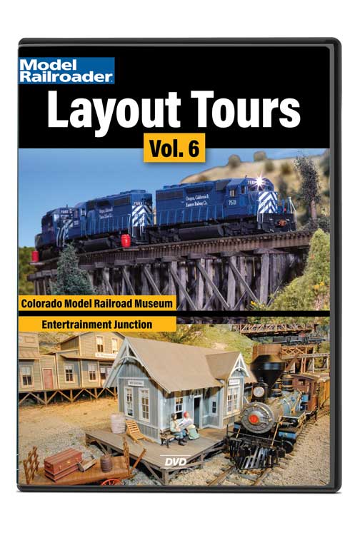 Kalmbach Publishing Company 15378 Layout Tours Volume 6 DVD -- 38 Minutes