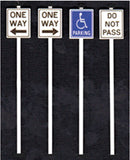 Tichy Train Group 3547 Miscellaneous Road Signs (8)