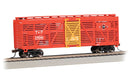 Bachmann Trains HO 18506 40' Stock Car, Silver Series, Texas & Pacific