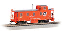 Bachmann Trains HO 14010 Slanted Offset-Cupola Caboose, Great Northern
