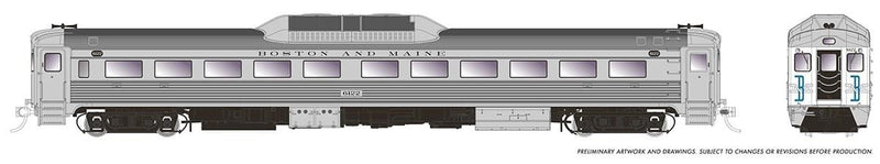 PREORDER Rapido HO 16304 Budd RDC-1 Phase 1c, Boston & Maine (McGinnis)