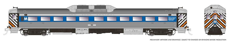 PREORDER Rapido HO 16321 Budd RDC-1 Phase 1b, Metro North