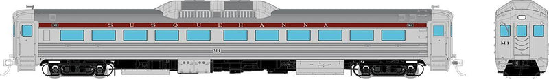 PREORDER Rapido HO 16332 Budd RDC-1 Phase 1b, Susquehanna (Maroon)