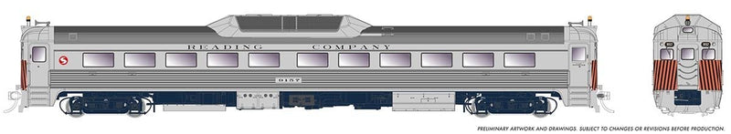 PREORDER Rapido HO 16834 Budd RDC-1 Phase 2, Southeastern Pennsylvania Transportation Authority