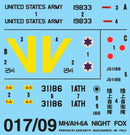 Italeri 017 AH - 6 Night Fox 1:72