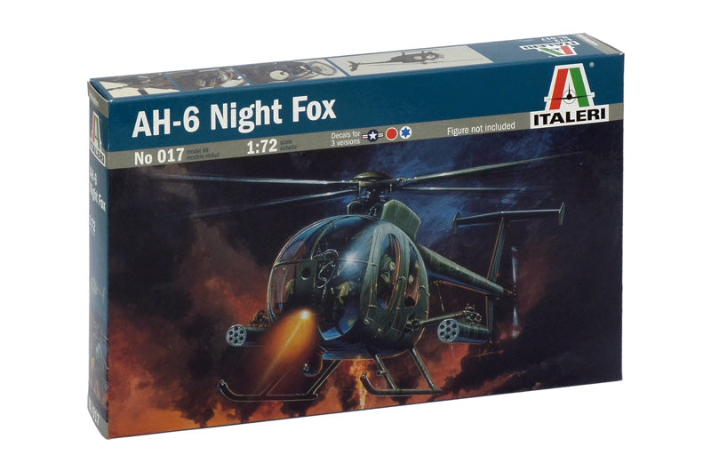 Italeri 017 - SCALE 1 : 72 AH - 6 Night Fox