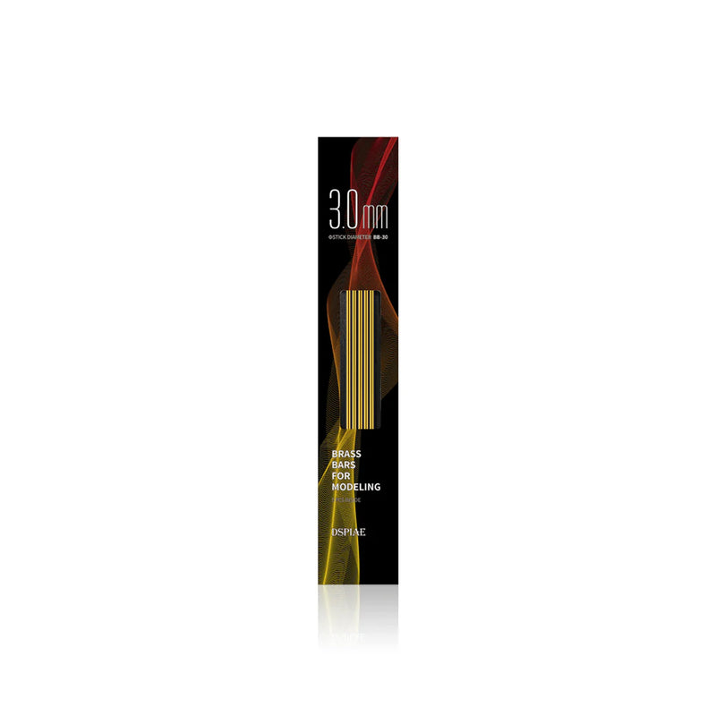 DSPIAE Brass Bars For Modeling 3.0mm (5pcs)