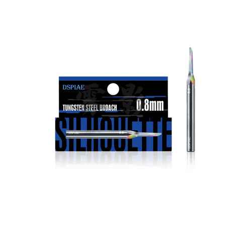 DSPIAE YPB-08 Precision Tungsten Steel Push Broach 0.8mm