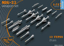 Clear Prop 1/72 MiG-23 Weapon Set [Advanced Kit]